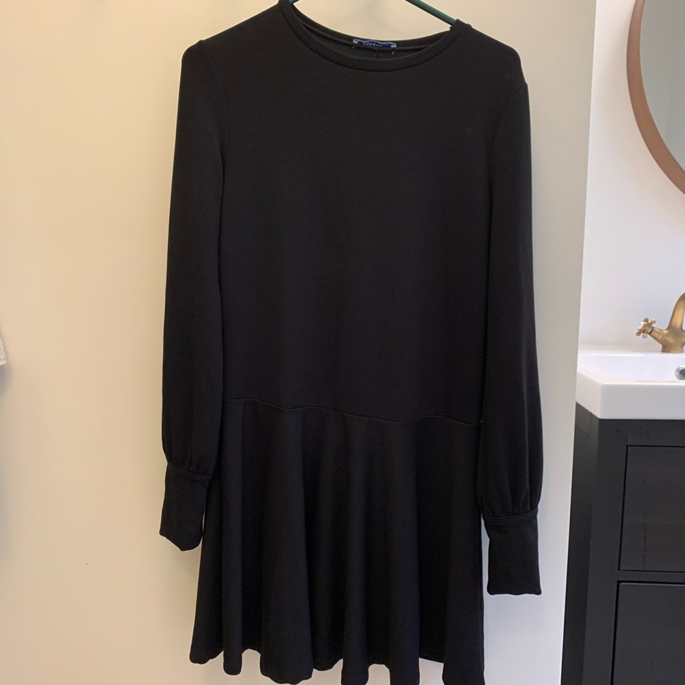 Zara black dress